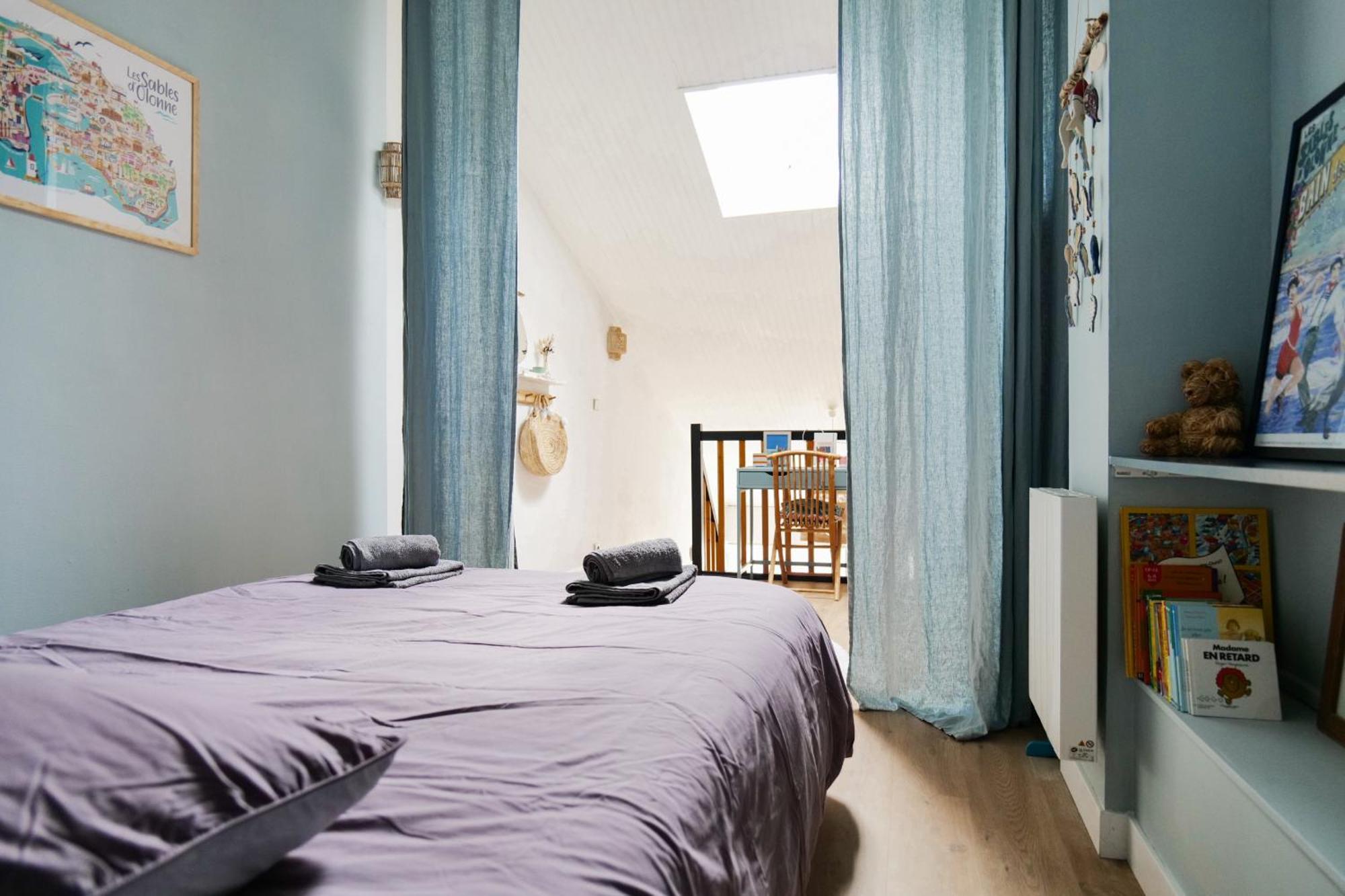 Appartement Renove Avec Gout Et Idealement Situe A Deux Pas Du Remblai Les Sables-dʼOlonne Buitenkant foto